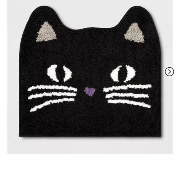 19"x21" Halloween Black Cat Bath Rug - Hyde and EEK! Boutique™ - Picture 2 of 2